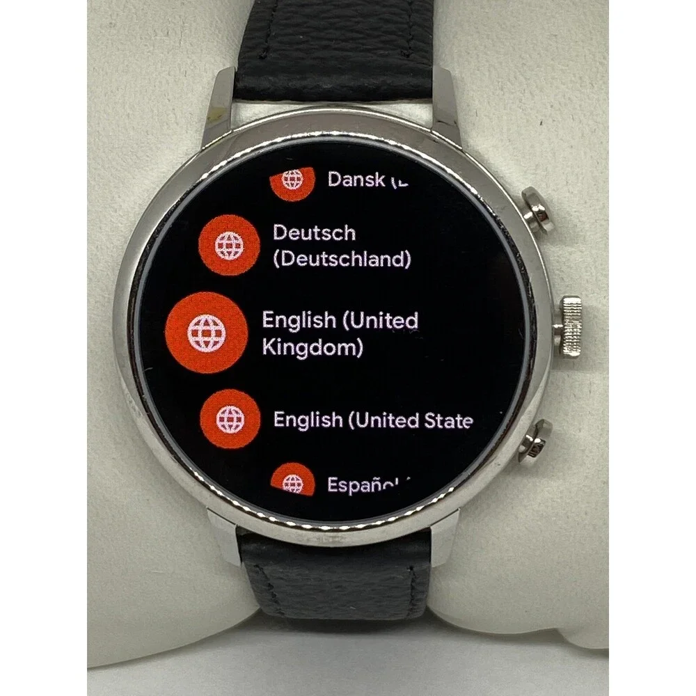 Fossil Gen 4 Authentic Digital Dial Smart Watch Custom Band FTW6017 DC113